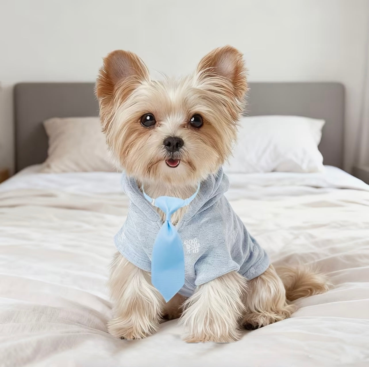 1pc Solid Color Pet Neck Ties