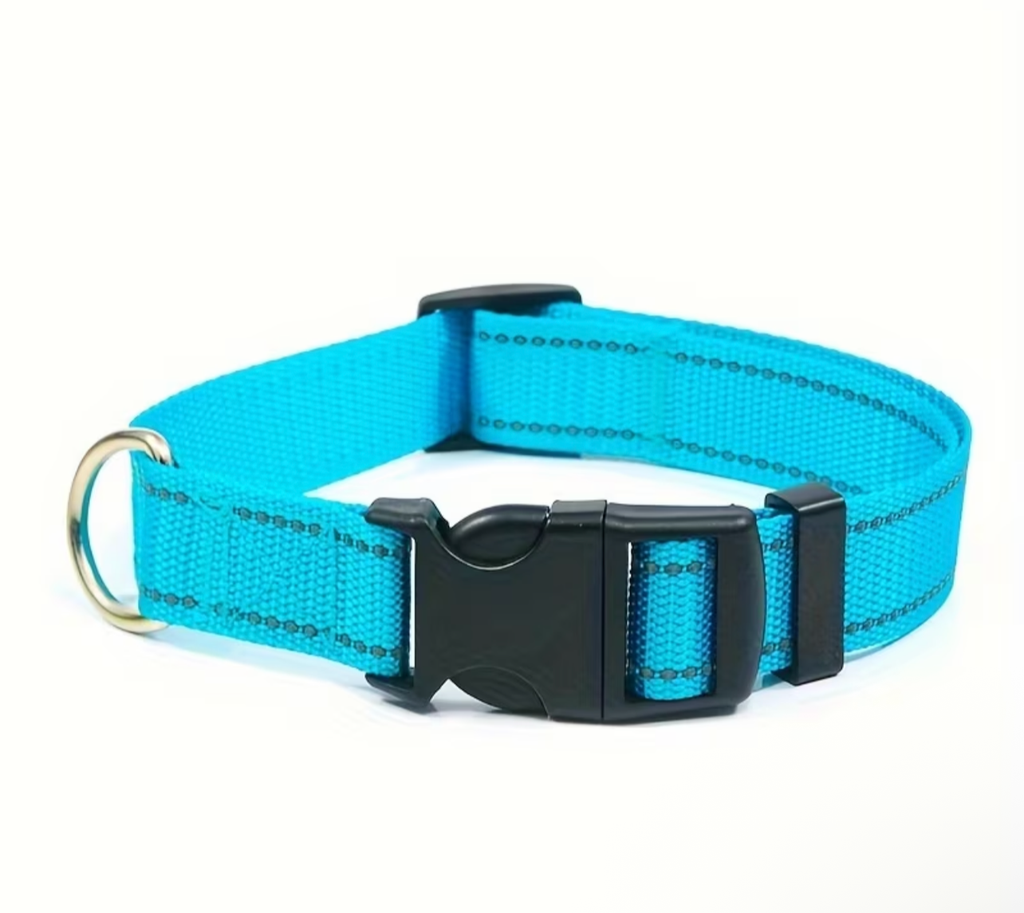 PACK OF 5 Reflective Flat Collars