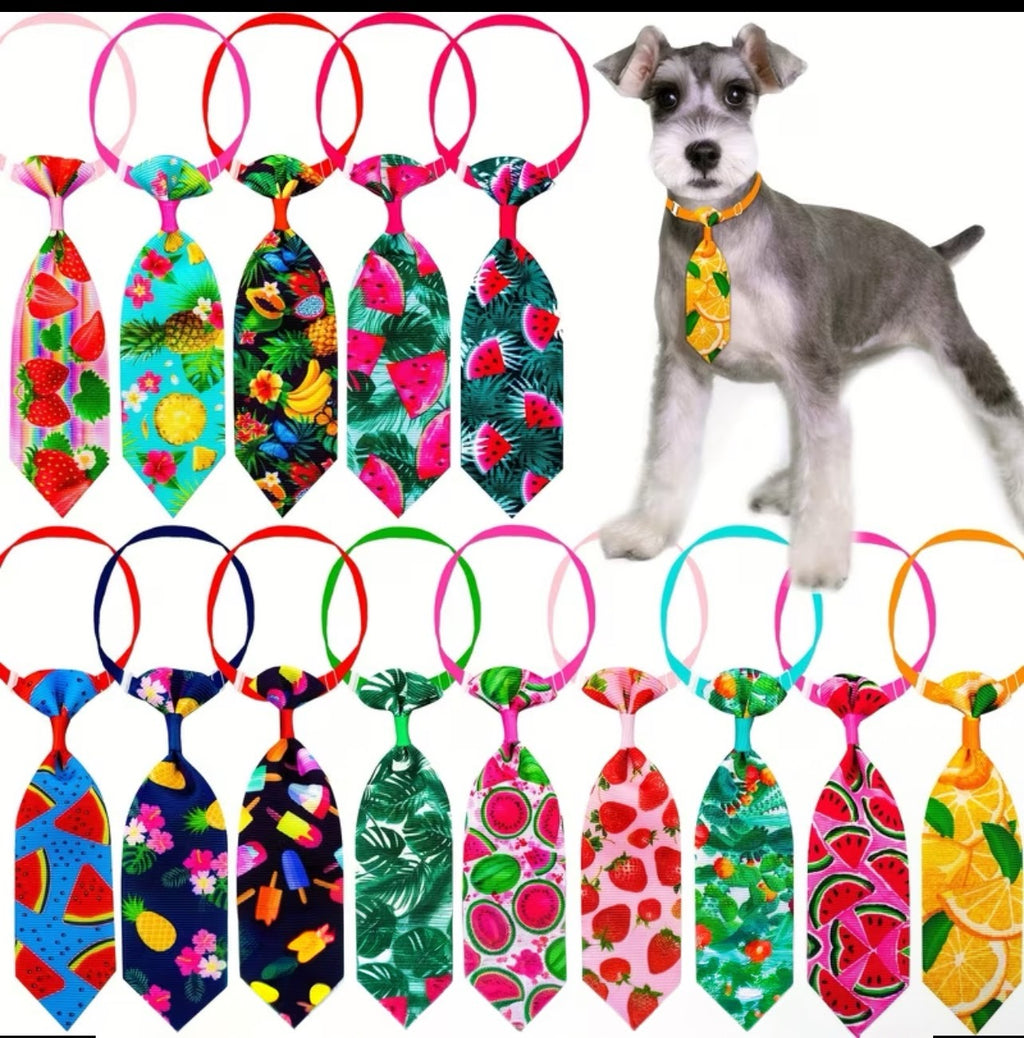 1pc Random Pattern Pet Neck Tie