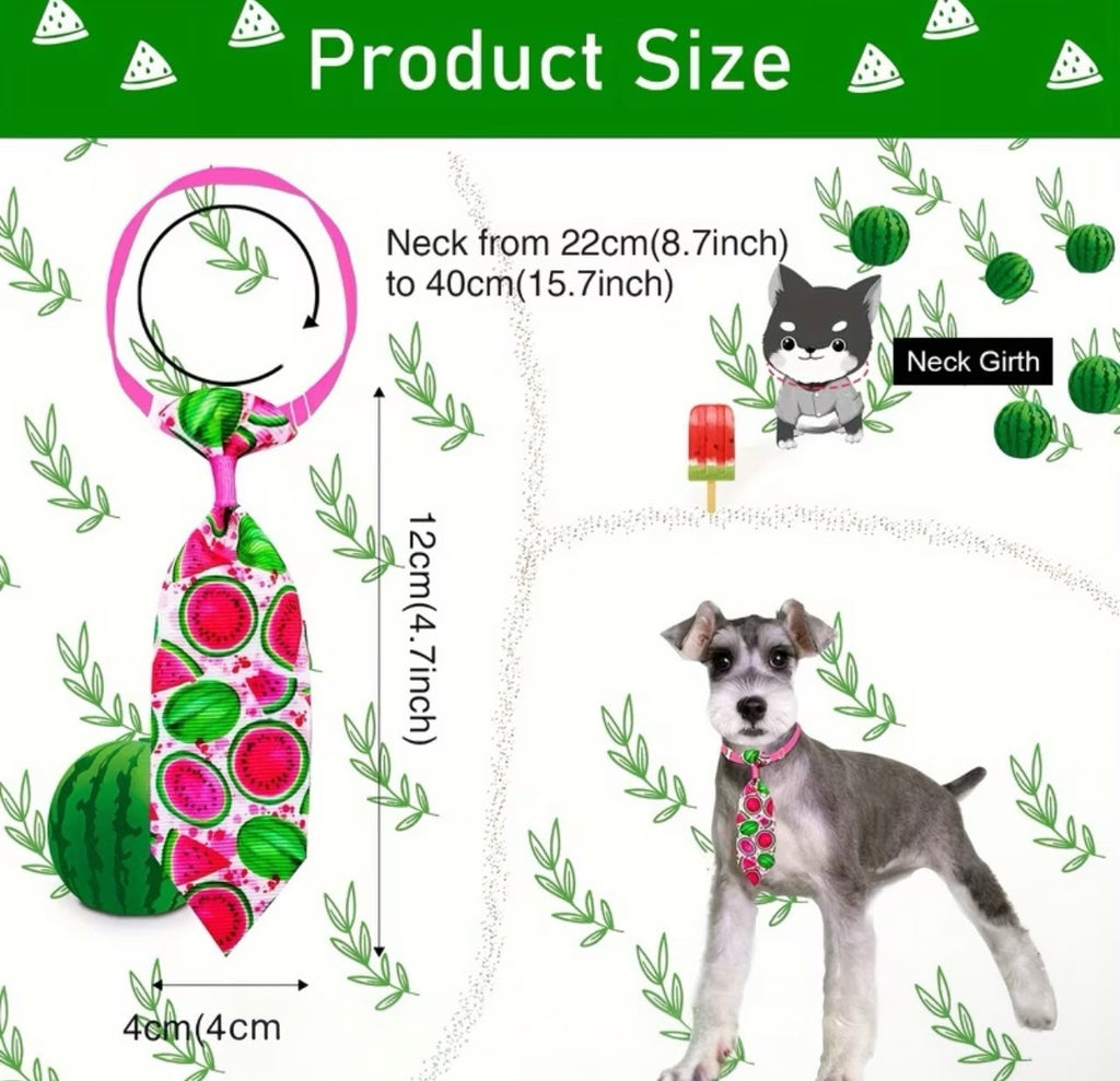 1pc Random Pattern Pet Neck Tie