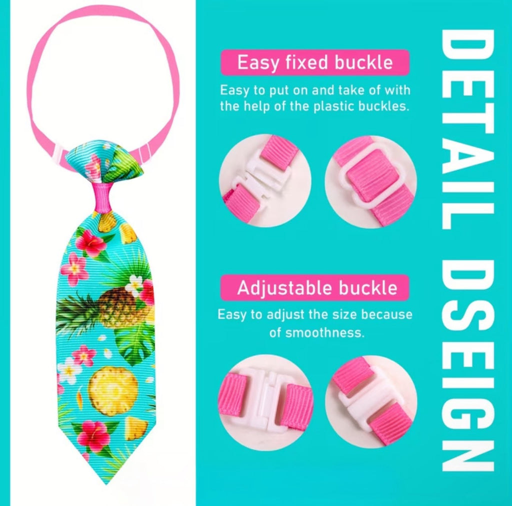1pc Random Pattern Pet Neck Tie