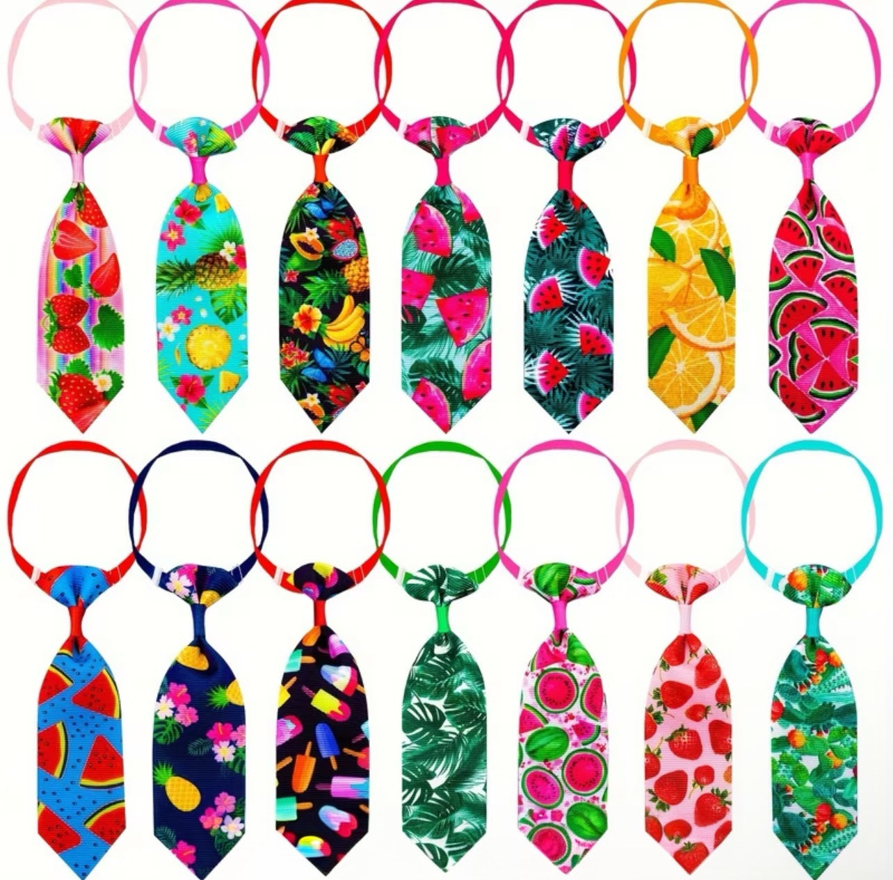 1pc Random Pattern Pet Neck Tie