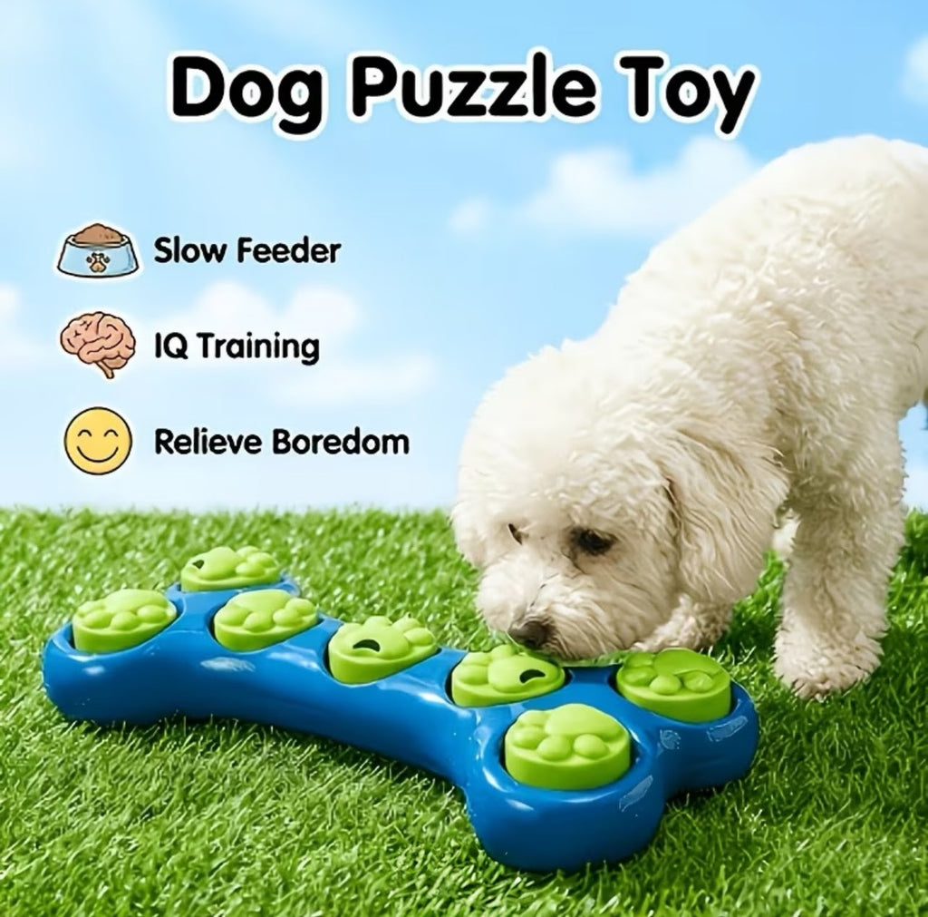 1ct Slow Feeder Bone Puzzle Toy