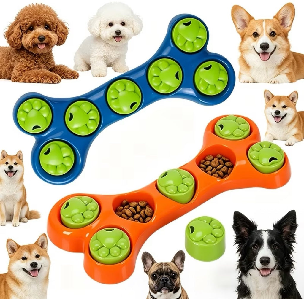 1ct Slow Feeder Bone Puzzle Toy