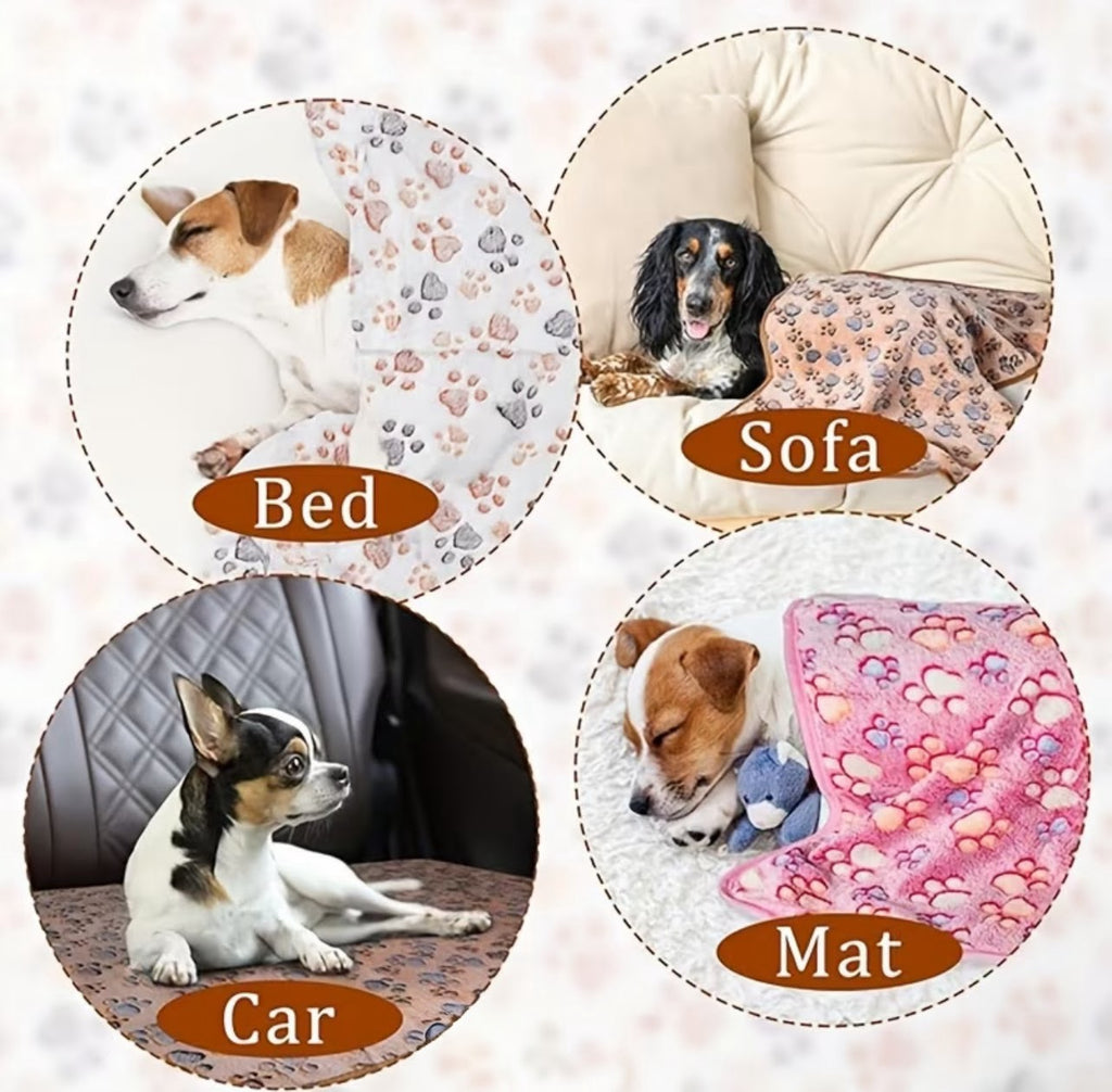 Soft Flannel Pet Blankets for Dogs And Cats