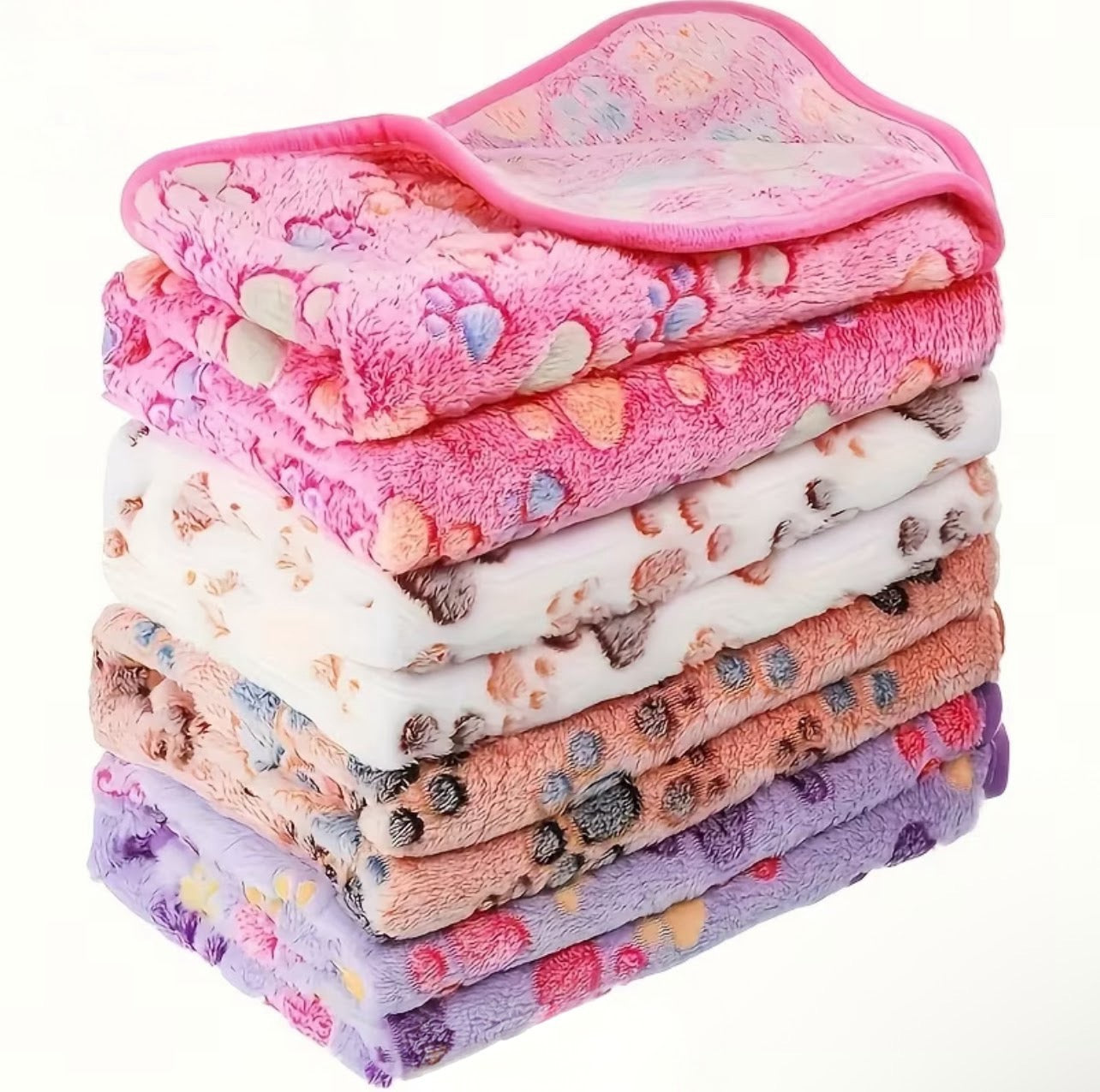 Soft Flannel Pet Blankets for Dogs And Cats