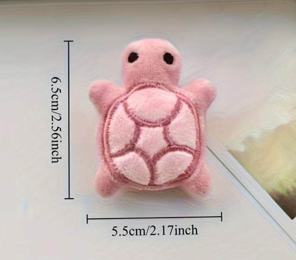 1pc Plush Turtle Toy