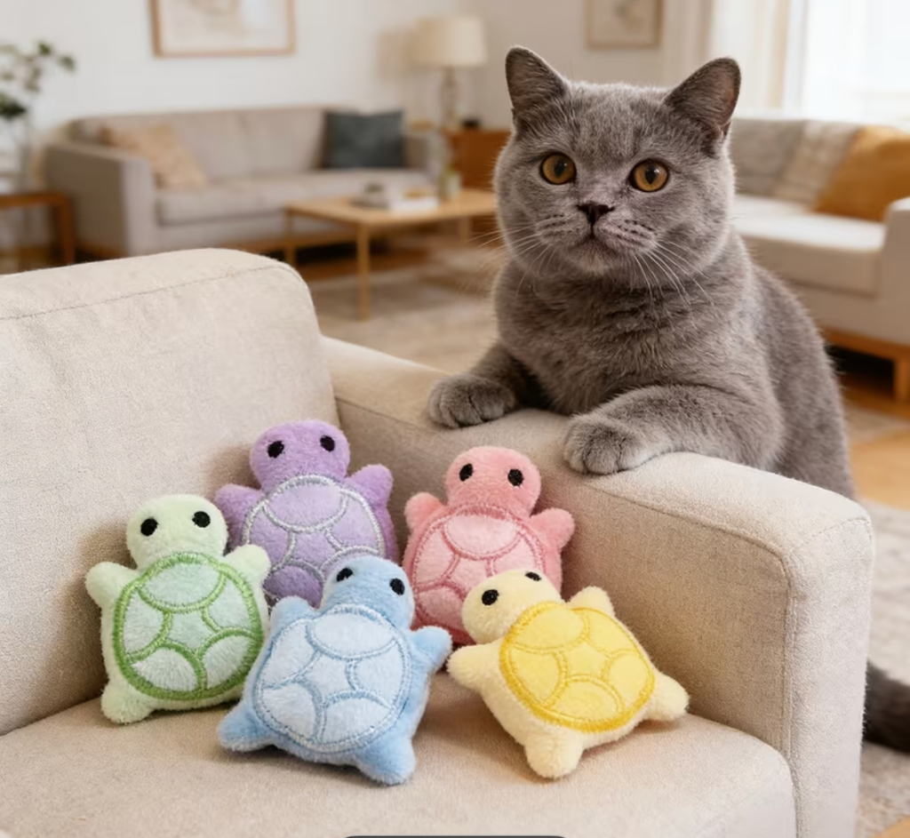 1pc Plush Turtle Toy