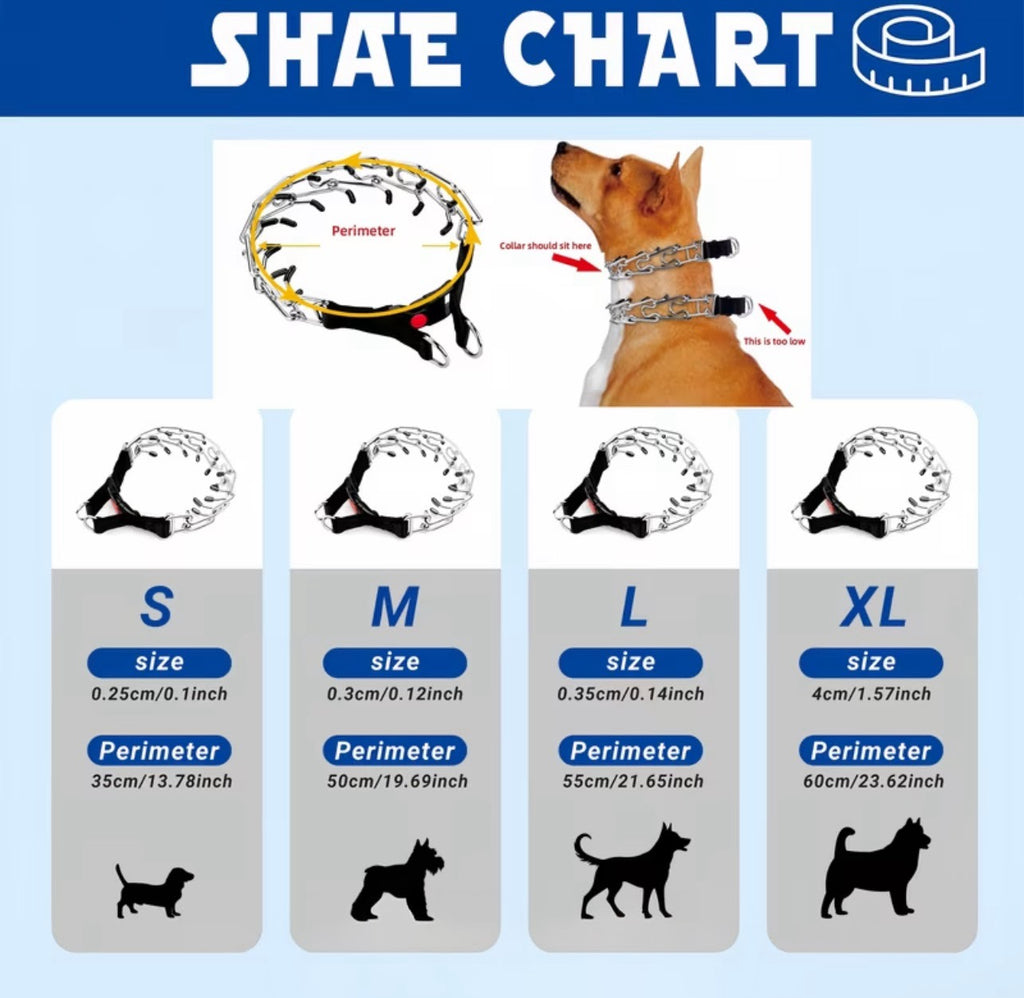 1ct Prong Training Collar For Dogs