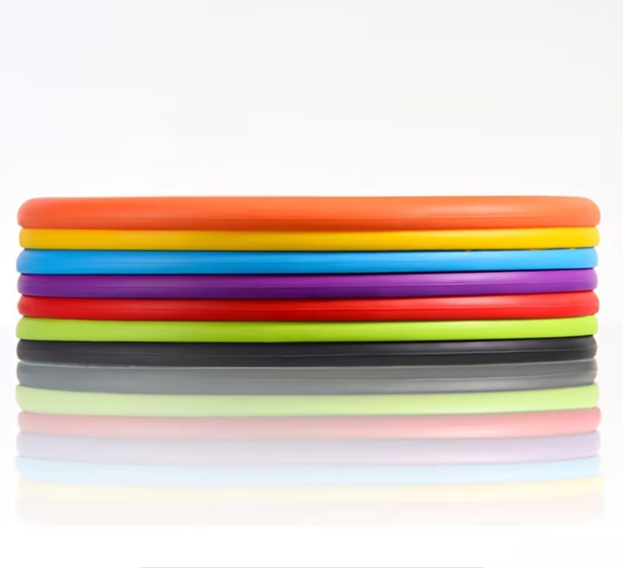 1pc Thin Rubber Frisbee Toy
