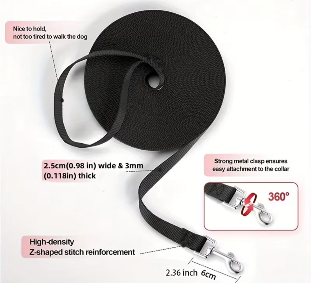 Long Line Training Leash 30ft