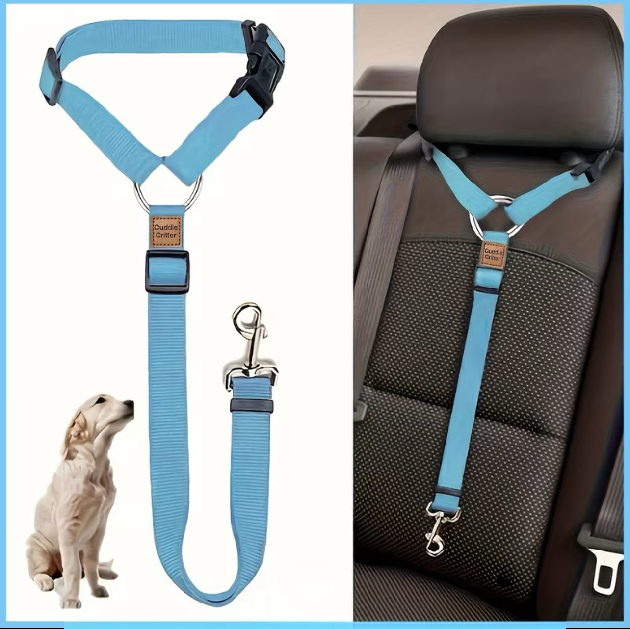1pc Dog Seat Belt For Car