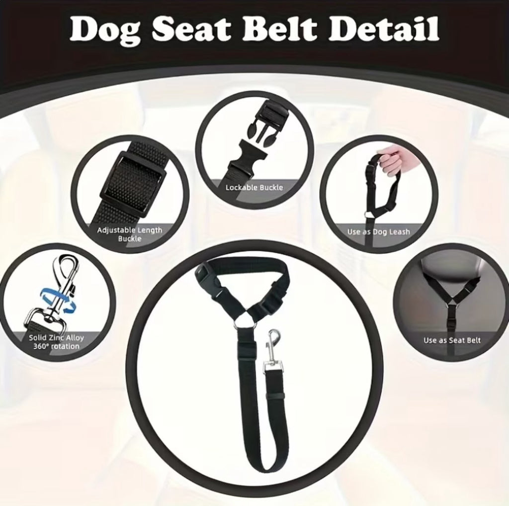 1pc Dog Seat Belt For Car