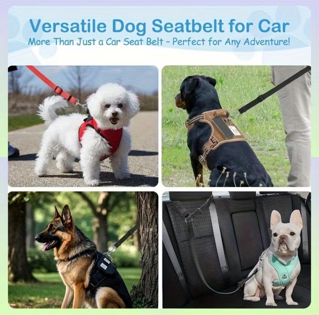 1pc Dog Seat Belt For Car