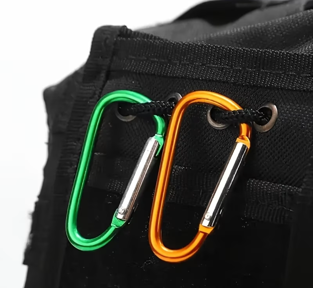 10 piece Random Color Carabiner Clips