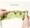 210pc/5 rolls Paw Print Potty Bags